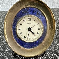 Cartier Desk Alarm Clock 