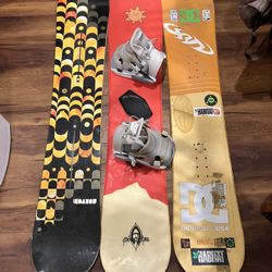 Snowboards $175 For All 3