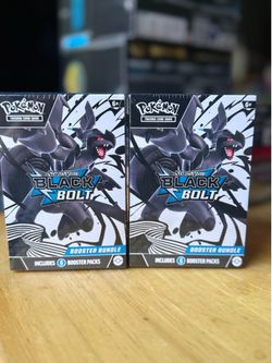 Pokemon black bolt & perfect order read description