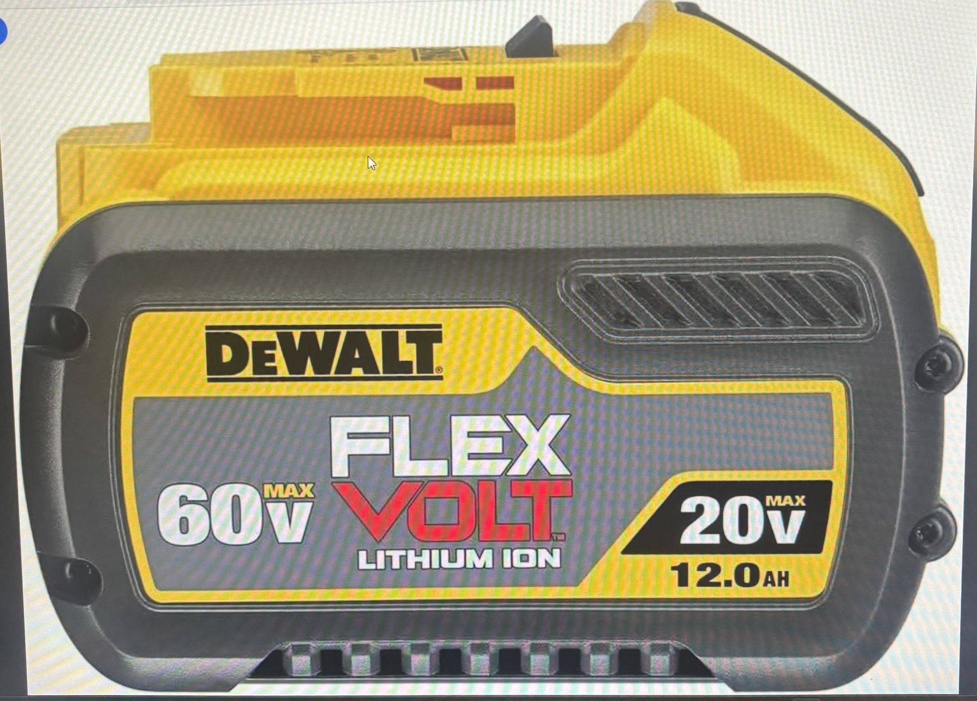 DeWalt Flexvolt 20V/60V Max Battery 12.0 Ah (DCB612)
