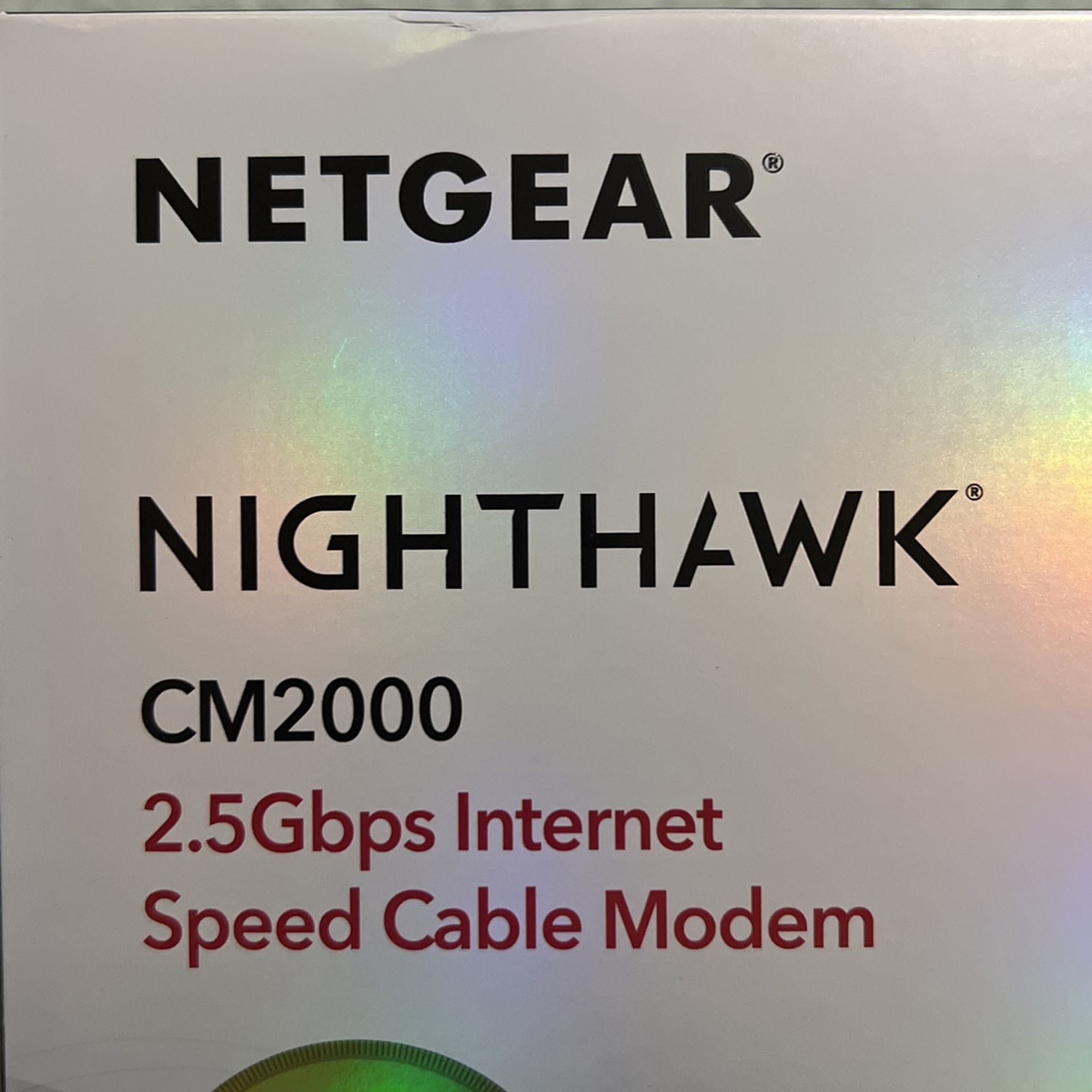 NETGEAR NIGHTHAWK CM2000 CABLE MODEM