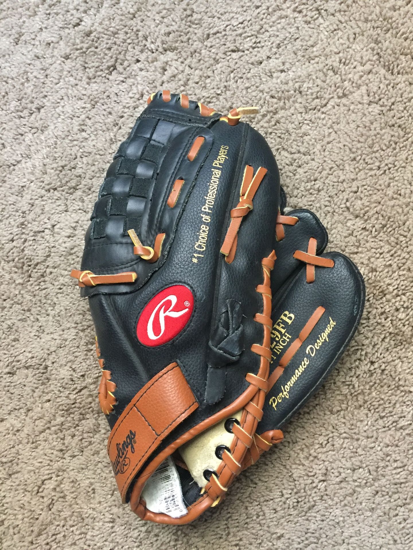 Rawlings baseball mitt