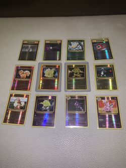 Pokémon XY Evolution Reverse Holos