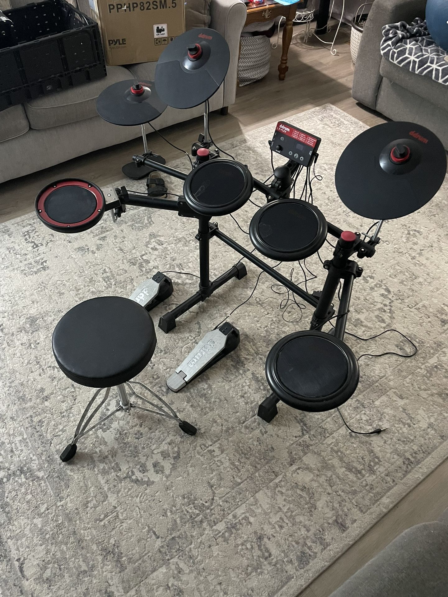 Ddrum eflex Electronic Drum Kit and amp