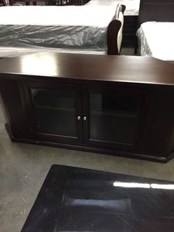 Corner tv stand floor model $165