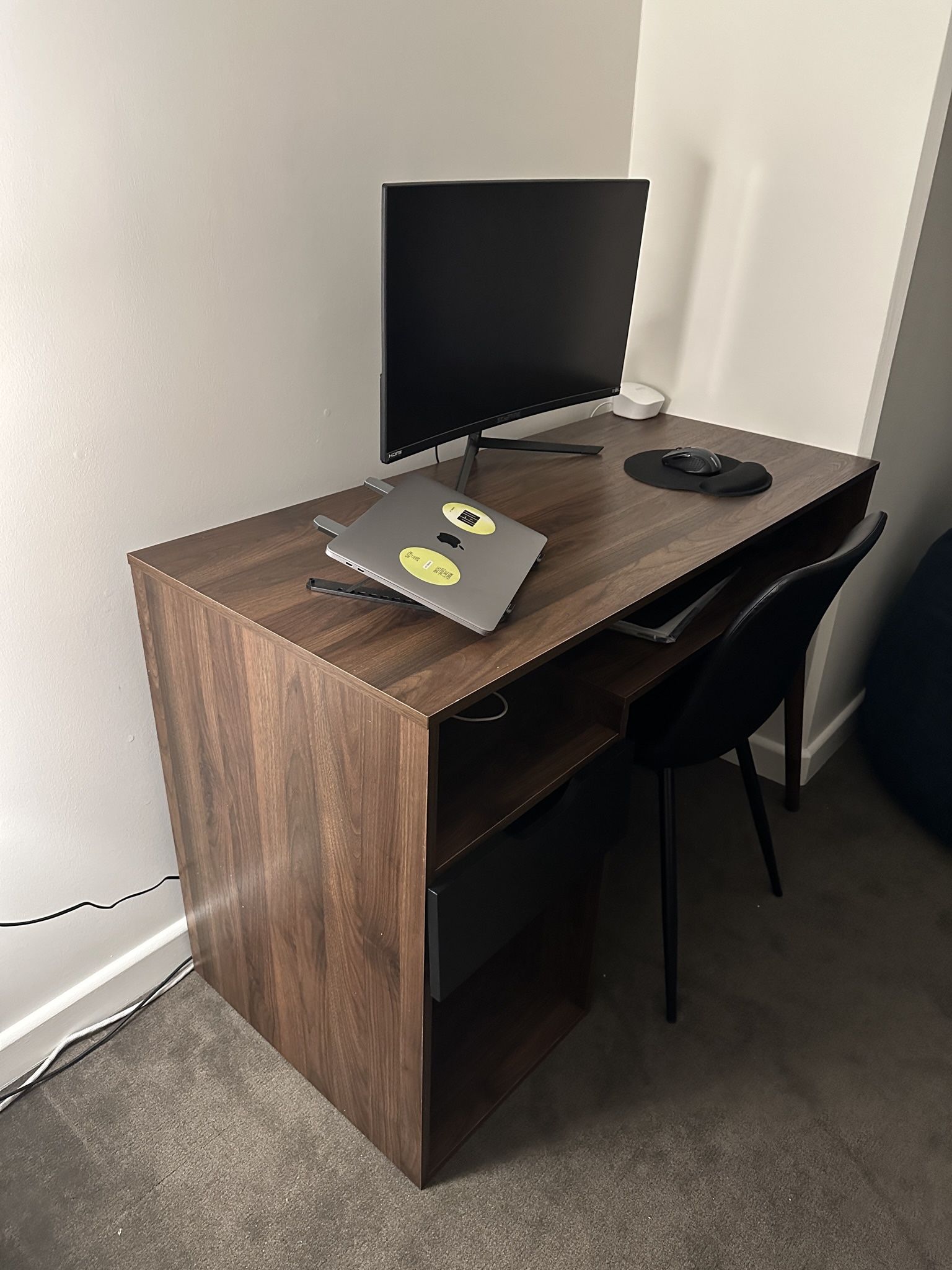 Wooden Computer Desk 48” from Costway