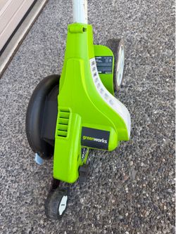 Greenworks 12-Amp Corded Electric Lawn Edger (Model 27032) – Works Great!
