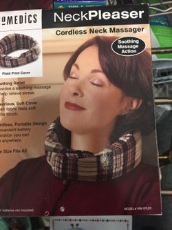 Neckpleaser cordless massager