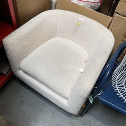 Single Sofa White