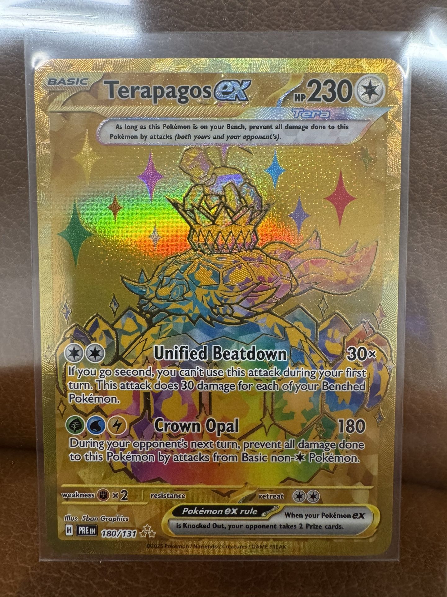 Terapagos ex 180/131 - SV: Prismatic Evolutions (PRE)