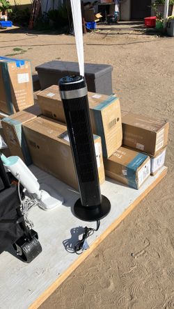 Tower fan pedestal fan