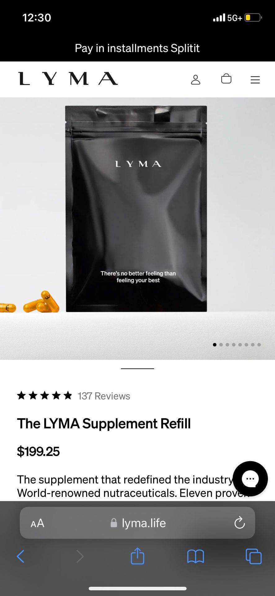 LYMA 30 Day Supplement