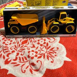 friction powered construction vehicles toys 