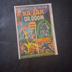 Astonishing Tales Ka-Zar And Dr. Doom #6 VG/F June 1971 Marvel Comic