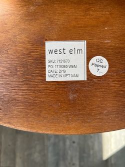 West Elm stools