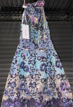 Helsi Sequin Strapless Dress - XS