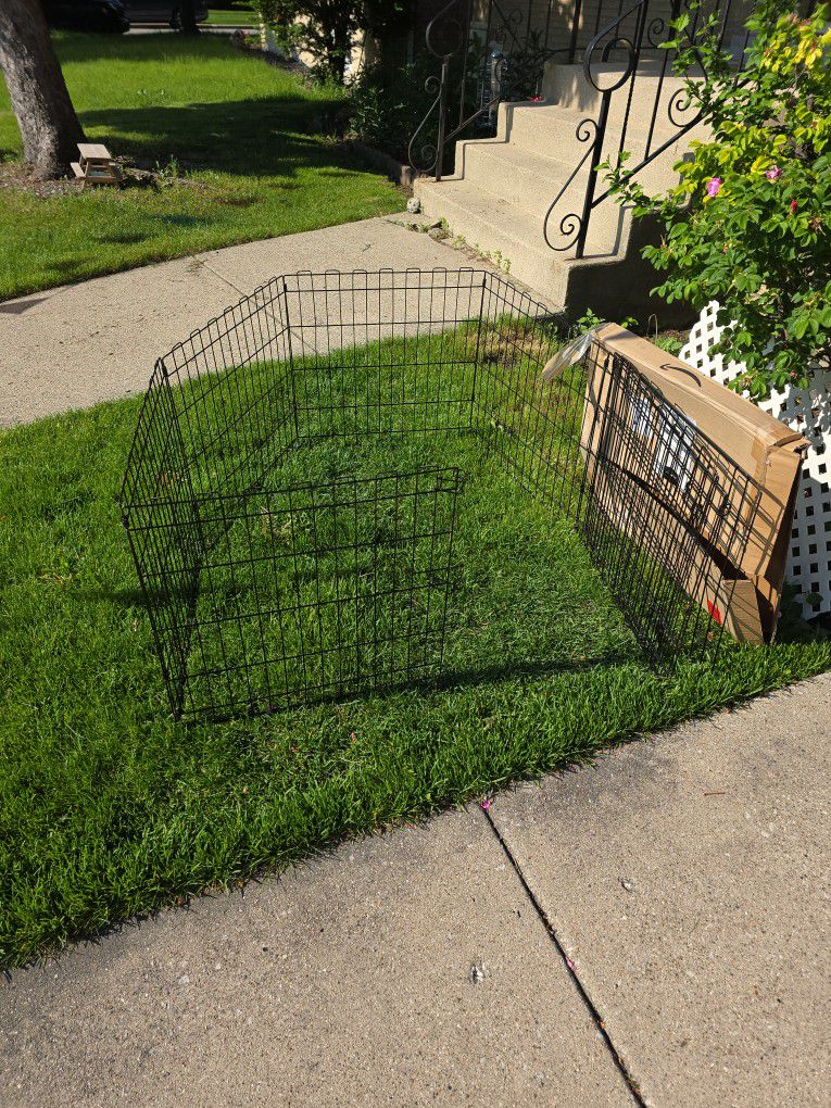 Wire Dog Pen