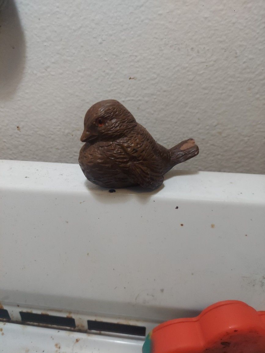 Mini Resin Bird Figurine Decoration