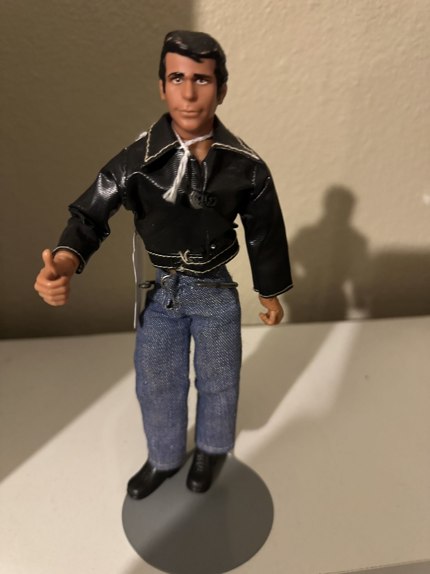 Vintage Mego 1976 Happy Days Fonzie The Fonz Henry Winkler Action Figure Doll 8”