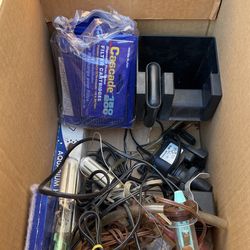 Four Fish Tank Heaters Plus Aquarium, Supplies And Pump And Aerator