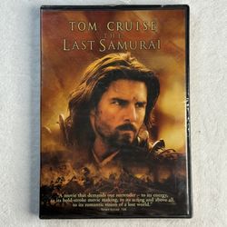 The Last Samurai DVD (2003) Tom Cruise New Sealed Widescreen Action Drama