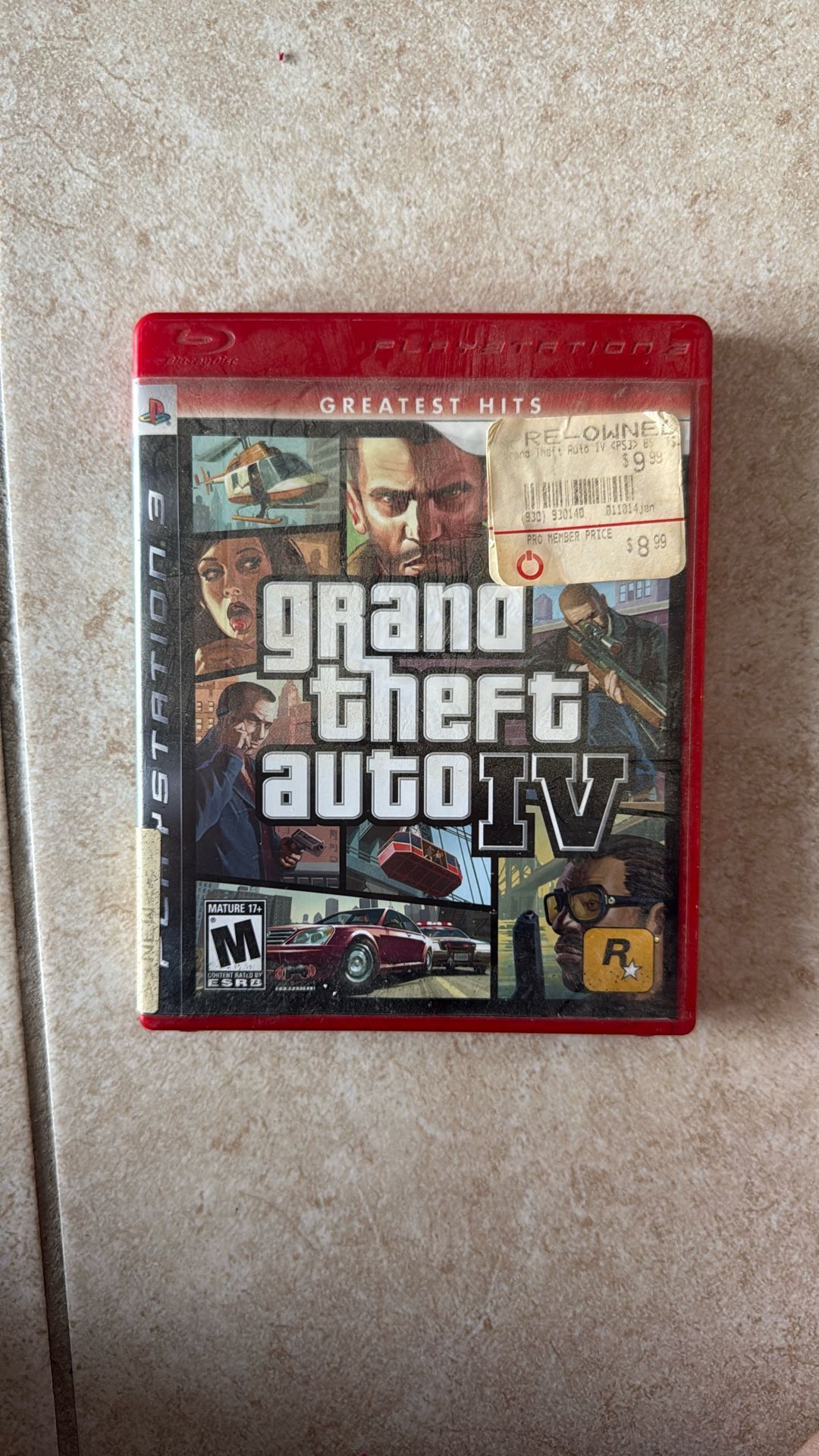 PS3 GTA 4 $10