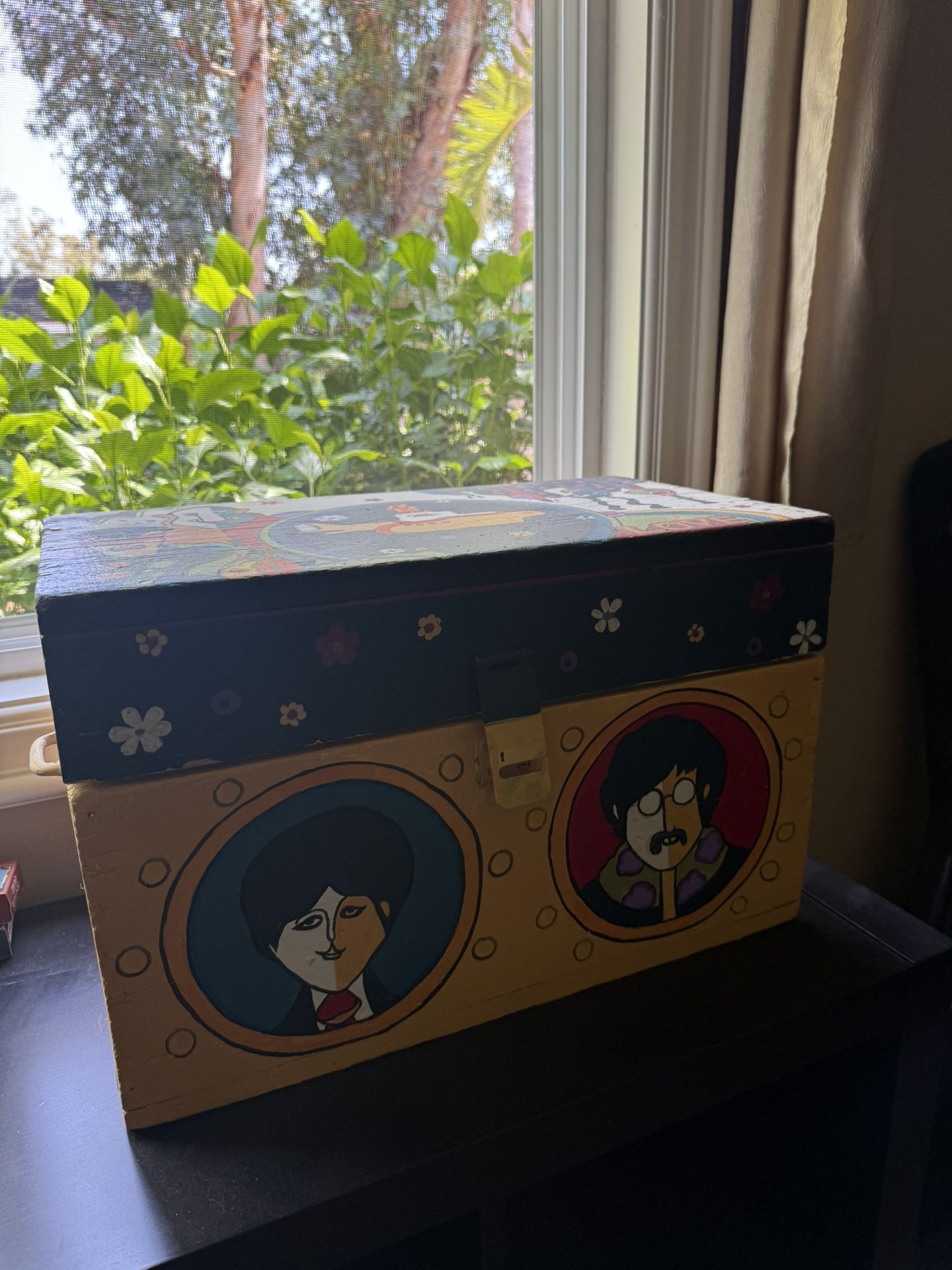 Custom Painted Beatles box