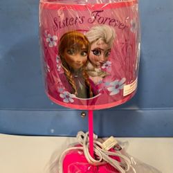 FROZEN lamp for a girl's bedroom 