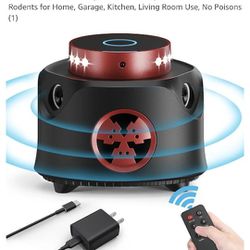 360°Protection Ultrasonic Mouse Repeller with Different Ultrasound Waves to Repel Mice, Rats, Squirrels, and Other Rodents for Home, Garage, Kitchen, 