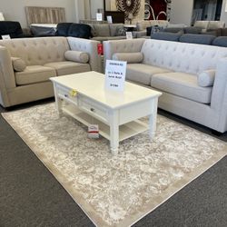 Beige Sofa & Love Seat Amazing Quality!!