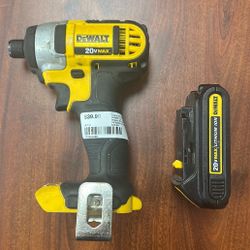 Dewalt 1/4” Cordless Impact Driver