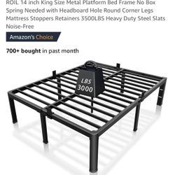 Kingsize bed frame