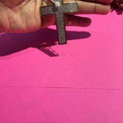 Diamond Cross Pendant 