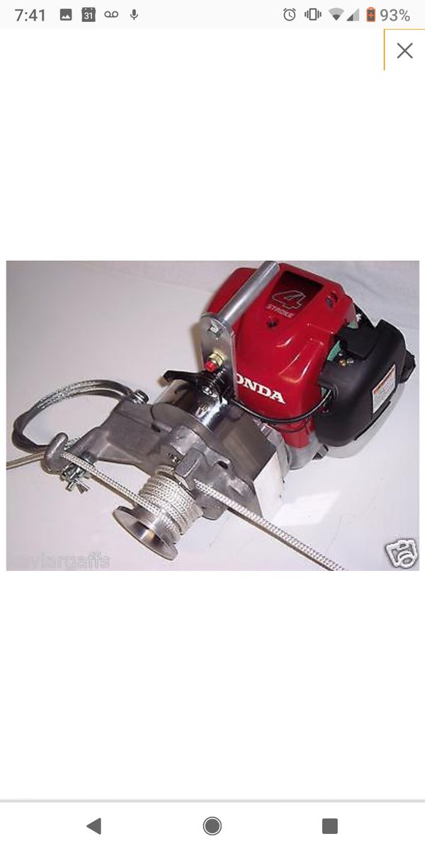 Simpson Capstan Rope Winch