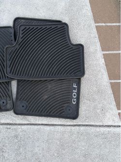 Volkswagen Golf rubber Floor Mats