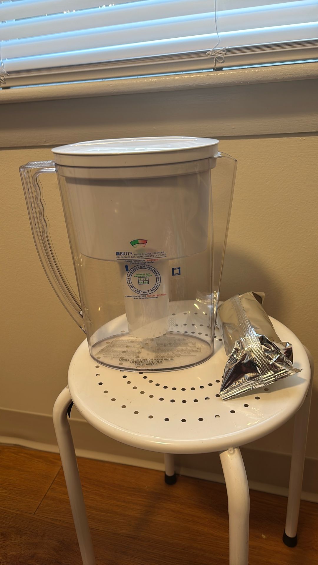 Brita Filter Water With The New Filter