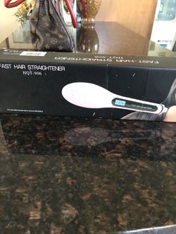 Hair straightener
