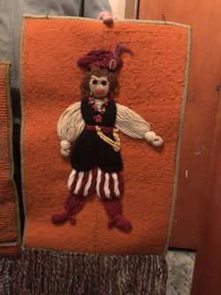 European wall hanging vintage