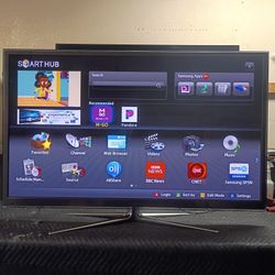 60 Inch Samsung 3D Smart Beautiful Tv Comes With Remote Control Shows Great Picture Works Perfect Guaranteed 