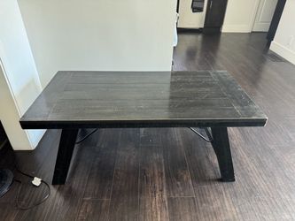 Black Wood Coffee Table