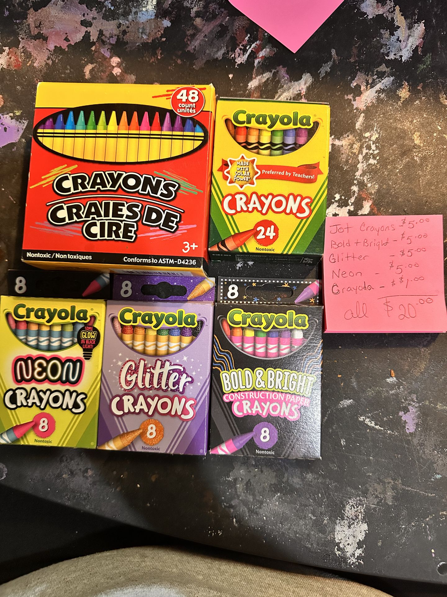 Coloring books n crayons