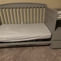 Crib Bed Dresser Changing Table 