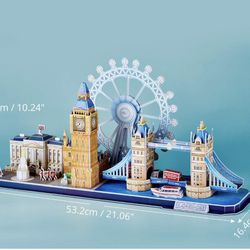 Brand New  City Of London 3D Puzzle