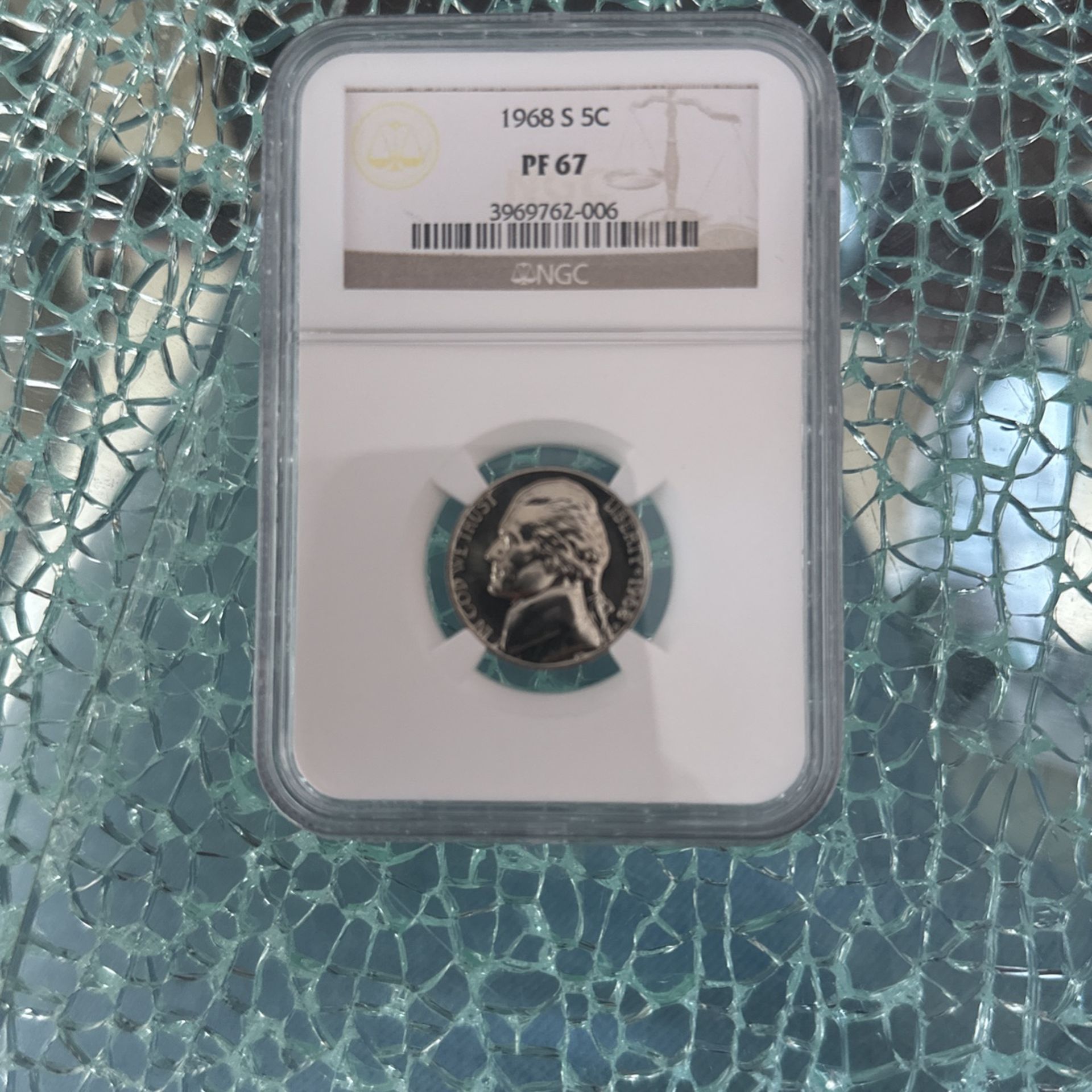 USA Jefferson Nickel 1968-S