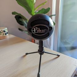 Blue Snowball iCE microphone black - Barely used Mint Condition