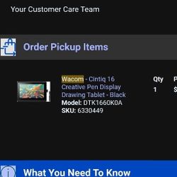 Wacom - Cintiq 16 Creative Pen Display Drawing Tablet - Black