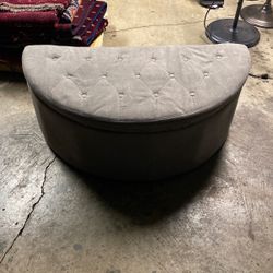 Brand New Grey Bench\Ottoman With Storage