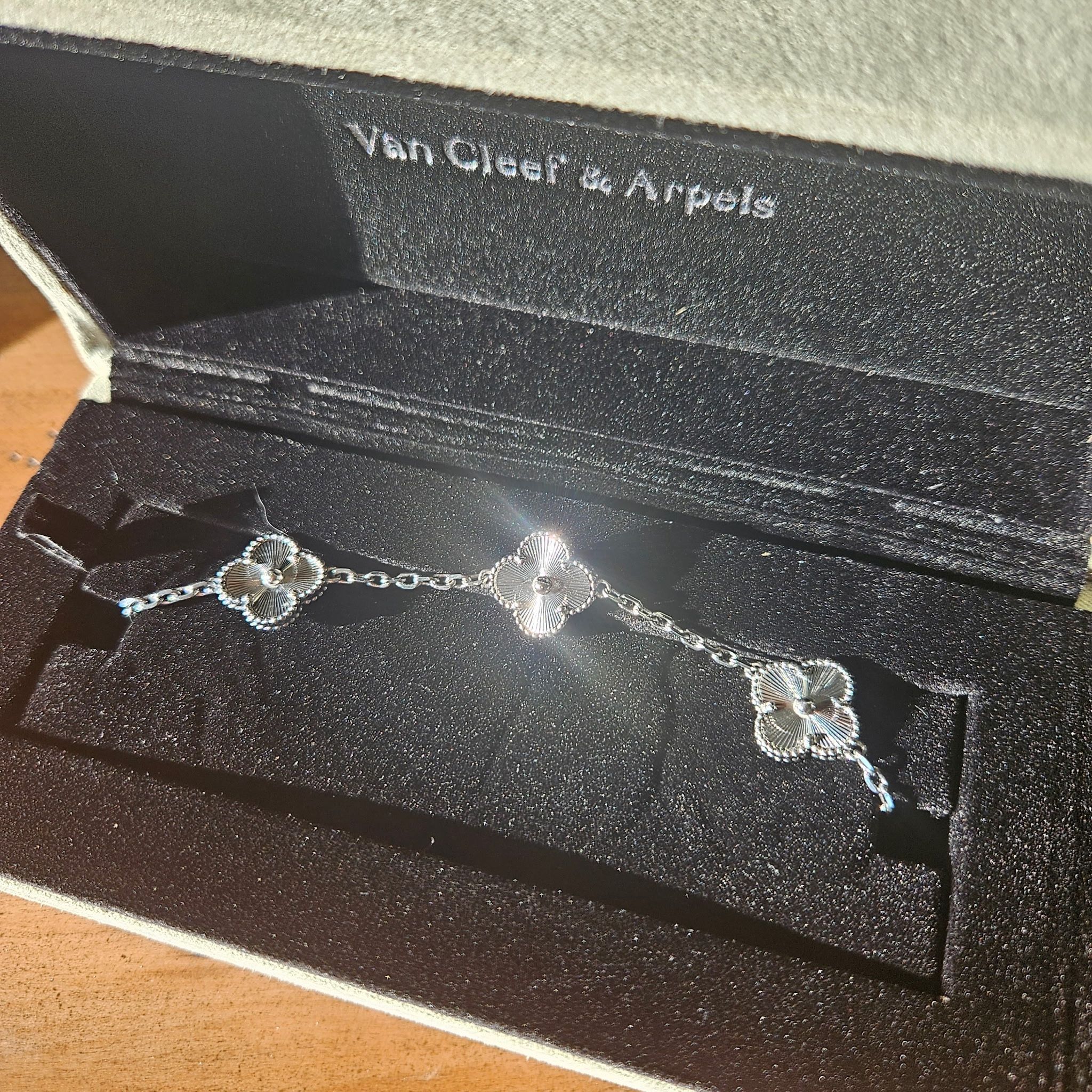 Silver Vca Bracelet