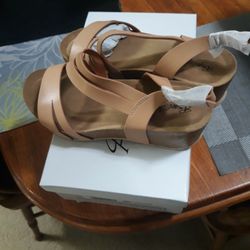 Tali Sandal SZ 9 Tan