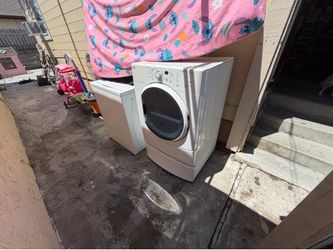 Washer and dryer